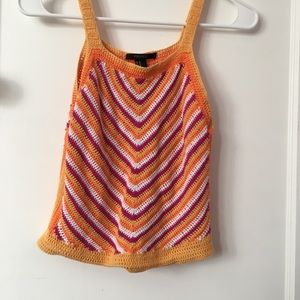 Knitted tank top